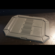 ScifiPadPrint.png Sci-fi Miniature Terrain - Industrial Cargo Pad Floor