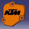 Cache valve KTM.JPG Husqvarna 125 150 SX TC KTM Cylinder Valve Cover