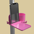 supporto-ombrellone.png smartphone holder for beach umbrella