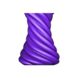 rope-inspired-vase.stl FREE: The 'Nautilus Bloom' Vase