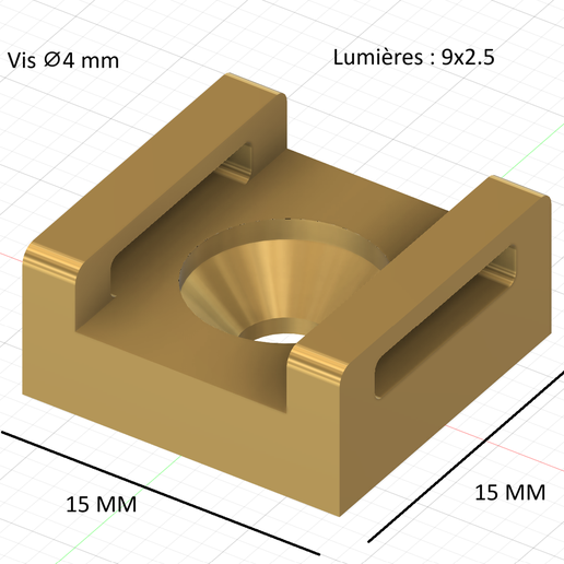 Fixed cable - 3D model önizlemesi