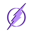 flash logo.STL Logo Flash!