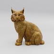 ryś-render-1.png Lynx / bobcat Sculpture