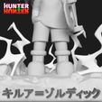 K_006.jpg Killua Zoldyck chibi - hunter x hunter 3D print model 3D print model