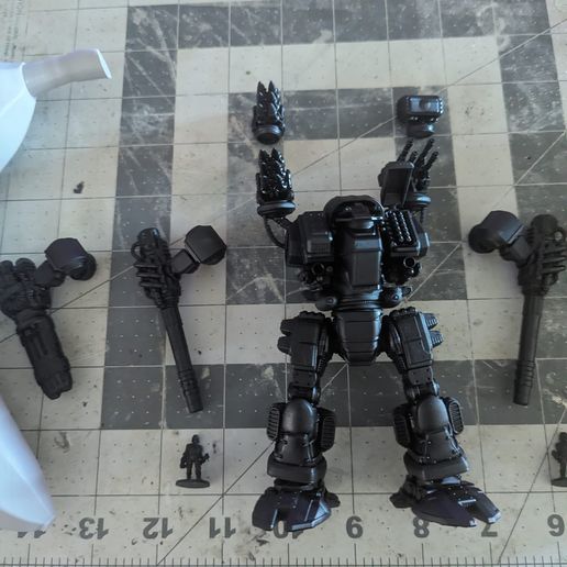 444904530_1018889303333188_2910941839930695692_n.jpg 15mm Project Malleus Parabellum Main Battle Mecha (1/100th Scale)