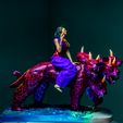 42.jpg The Harlot Sitting on the Scarlet Beast with Seven Heads and Ten Horns - Revelation 17 (Version 2)