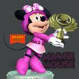 EGET JivINt \IE! = 3D-Datei Minnie Mouse - Champions Trophy・Design zum Herunterladen und 3D-Drucken, bonbonart
