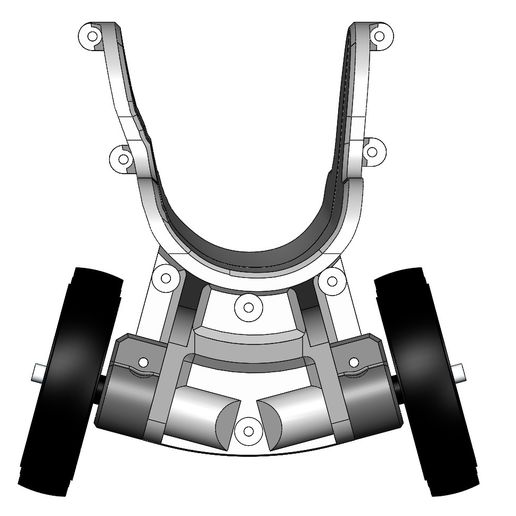3.-Trolley-Profile.jpg Stand Up Paddle Board (SUP) Trolley