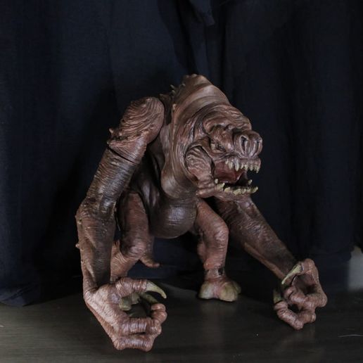 Star-Wars Rancor Kenner Style Action figure STL OBJ 3D