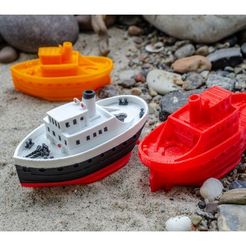 8ff102f8a37abe658f0db4740180fd63_preview_featured.jpg Free STL file OLI - the little Ocean Liner・3D print model to download