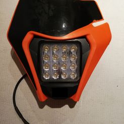 “ a ee TN ag Gi Nira ~ on we ee ie ee ce — te co om] Archivo STL LUZ LED KTM・Objeto de impresión 3D para descargar
