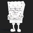 SpongeBob-SquarePants-Low-Poly-Figurine0010.jpg SpongeBob SquarePants Low Poly Figurine – 3D Print STL | Geometric Cartoon Sculpture