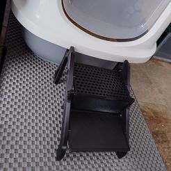 20230429_114307.jpg Archivo OBJ gratis Escaleras para gatitos・Plan imprimible en 3D para descargar