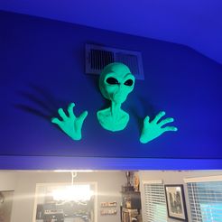 ALIEN WALL MOUNTED - NO SUPPORTS