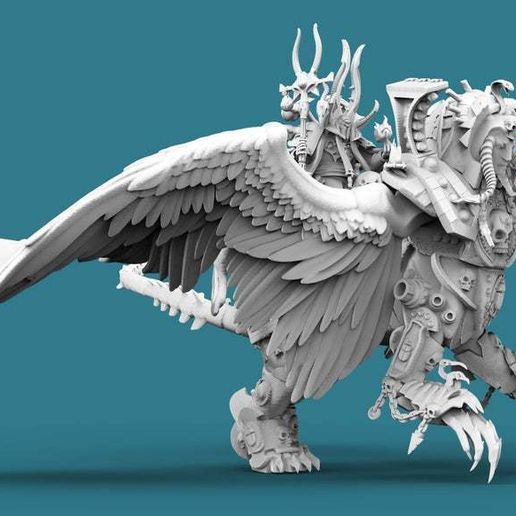 Egyptian Sphinx Sorcerer 3D model