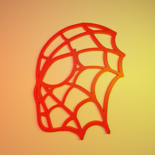 cuadro spiderman 3D model