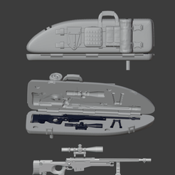 g9577.png Descargar archivo Caso del rifle de francotirador 1 • Objeto para impresión 3D, 3DDios