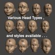 various1.jpg BJD 1/3 75MM HEAD 32 - BY SPARX