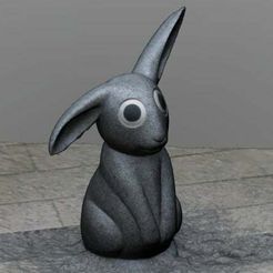 Funny_Bunny_display_large.jpg Télécharger le fichier OBJ gratuit George le lapin rigolo • Objet imprimable en 3D, matt28