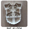 A1-004.png DOG FACES COOKIE CUTTERS - DOG FACES COOKIE CUTTERS - DOG FACES COOKIE CUTTERS