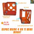 Geprc-Mark-4-GH11-Mini-Mount-2.jpg GEPRC Mark4 Gopro Hero 11 Mini Mount 30 Degree