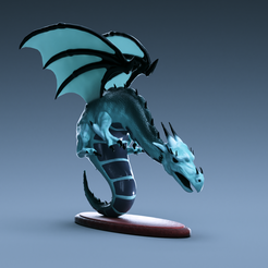 02_DeMain_0060.png Dragon 3D Miniature - andor junior the family fantasy game