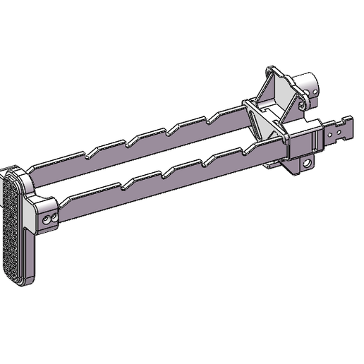 LDT MP5k B&T telescoping stock 3D model