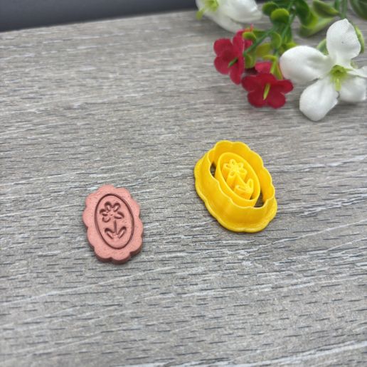 FRAME FLOWER CLAY CUTTER. FRAME FLOWER CLAY CUTTER