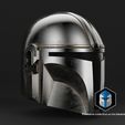 Mando-Remastered-8.jpg Mando Helmet - 3D Print Files