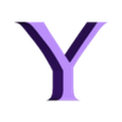 YM.stl Letras y Números ASSASSINS CREED | Logo