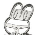Lapin.jpg 2 Biscuit Moulds - Cookie Cutters - Cookie cutter - Biscuit Cutter - Easter - Chocolate - Cake - Bells - Rabbit - Chicken - Egg