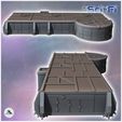 4.jpg Modular futuristic Sci-Fi fortified bunker with patterned roof (20) - Future Sci-Fi SF Post apocalyptic Tabletop Scifi Wargaming Planetary exploration RPG Terrain