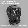 CULTSTILTE.jpg 1/350 日本海军 96 式 150 厘米探照灯 [STL]
