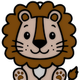 Leon.png Lion keychain