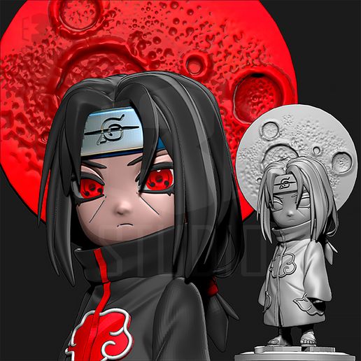 VENDA_STL_WORLD.jpg ITACHI UCHIHA - CHIBI