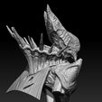 012.jpg オムニグル ハイブウィザード胸像 3Dプリントモデル