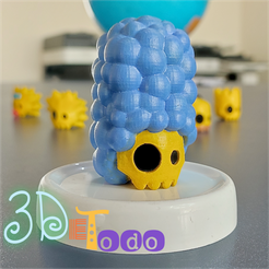 IMG_20221017_170702.png STL-Datei MARGE SIMPSON CALABERA・Design für 3D-Drucker zum herunterladen