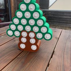 IMG_7641.jpg STL-Datei Fir Advent Calendar・3D-druckbares Design zum Herunterladen