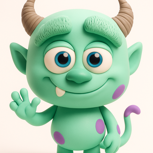 🏛️ James P Sullivan From Monsters University・ STL File for 3D printing