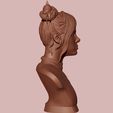 10.jpg Billie Eilish portrait sculpture 1 3D print model