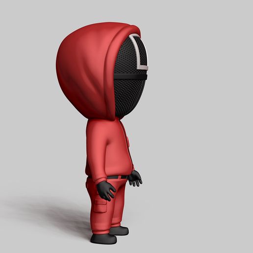 Squid Games Solider Mask 3個 🦑 SQUID GAME SOLDIER MASK - SQUID GAME・ STL File for ・Cults