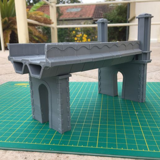 N - HO : Segmented bridge stacks ( Continued ) 3D model