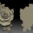 62.3.jpg Рельефная 3D-модель розы