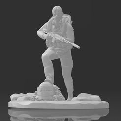 Escape From Tarkov Knight Usec Rogue 3D Print Figure 3D Print 
