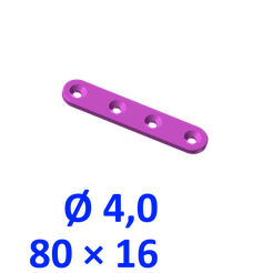 80x16_4-0.png Connecting lug 80x16, screw Ø 4.0 mm