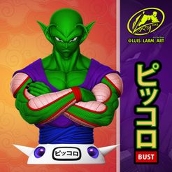 Piccolo-Bust-Render-1.jpg Piccolo Bust Dragon Ball Z