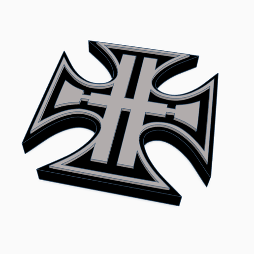 🤼 TRIPLE H (WWE) Logo Display by MANIACMANCAVE3D・ STL File for
