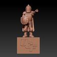 rtrtr.jpg UCF Knights football mascot statue - 3D print