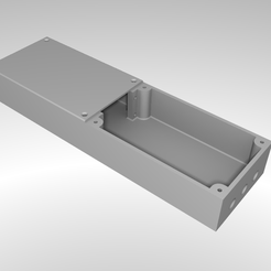 render.png Free STL file Customized Electrical Project Box・3D printable design to download