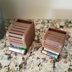 aaa_batter_dispenser.jpg Archivo STL gratis dispensador de pilas aaa・Objeto para impresora 3D para descargar